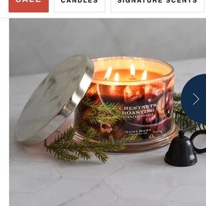 Homework Slatkin & Co.  candle - German chocolate cake